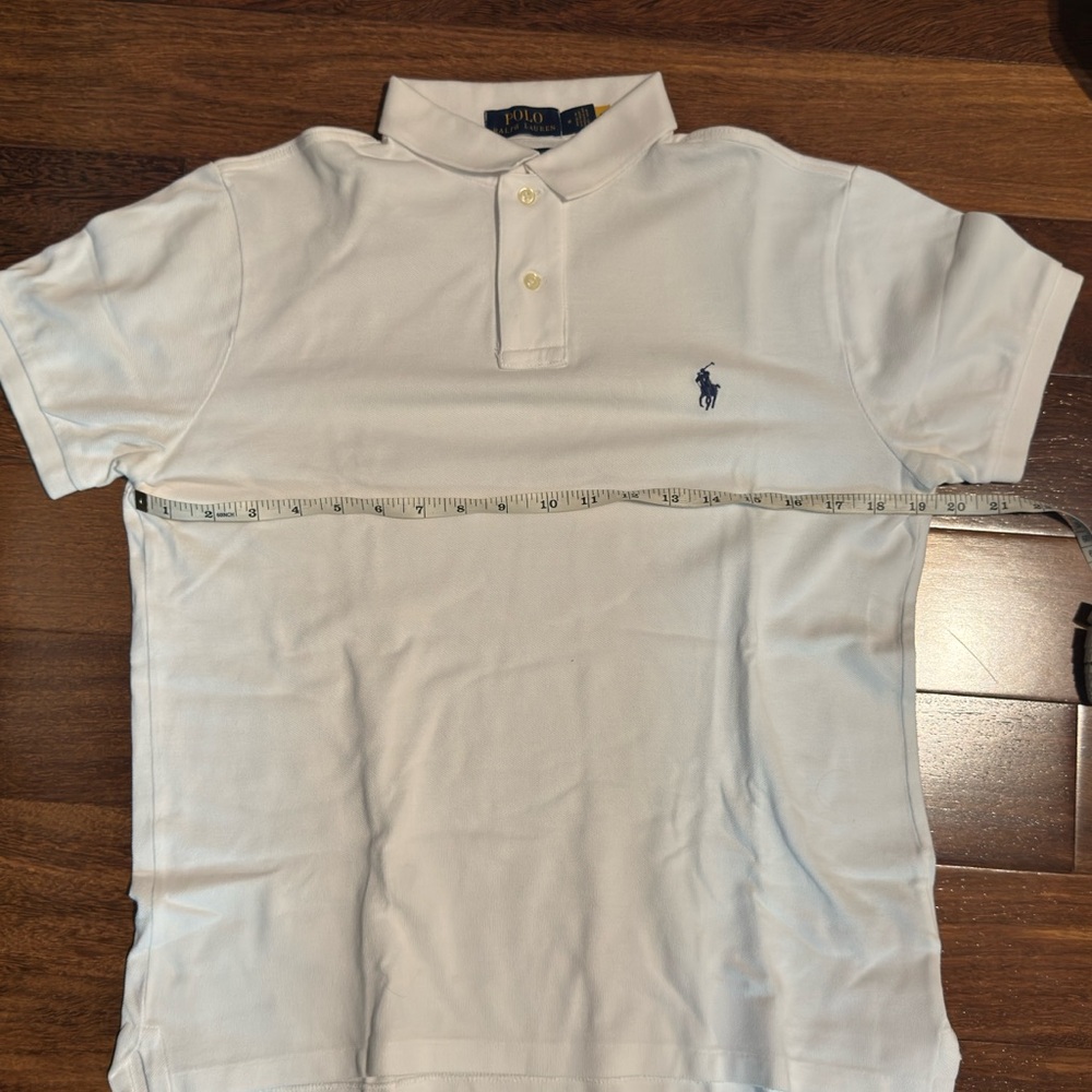 Ralph Lauren White Polo Shirt for Men - Picture 5 of 5